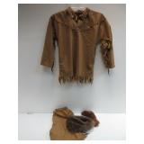 Boys Size Daniel Boone Costume