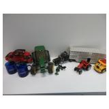 Tractor Toys, Mugs, and Dump Truck