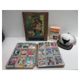 Sports Cards, Jazz Wall Display, Bulls Hat,