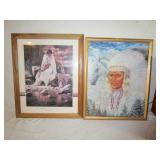 2) Native American Prints