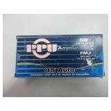 PPU 45 Auto 230 GR FMJ