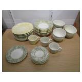 Williams-Sonoma Green And Yellow Dishware