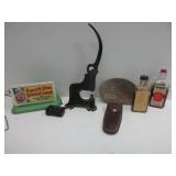 Leather Sheath, Rex Manual Rivet Tool, Metal