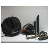 Ameristep Blind, Quivers, Bugles, Cow Calls