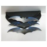 3) Bat Throwing Knives With Case