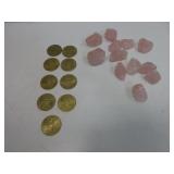 President Coins, Pink Rocks