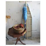 Large Blue Extendable Duster, Ironing Board,