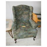 Armchair with Fishing Design