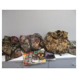 Camo Jackets, Pants, Flat Sheet, Curtains