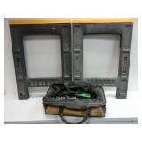 Foldable Saw Horses, Tool Bag, Wrenches, Sockets