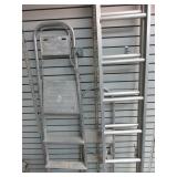 2) Step Ladders, Extendable Ladder