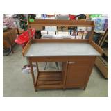 Work Table with Cabinet, Drawer