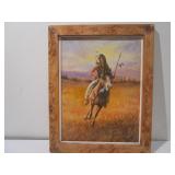 Native American Framed Signed Art Print