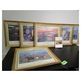 Signed Art by Bonnie Keim Based on Scenes from