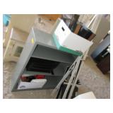Metal Shelf, Plastic and Metal Paper Organizers,
