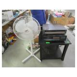 Onkyo Disc Player, VHS Player, Side Table With