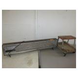 Long Garage Heater, Stool Creeper