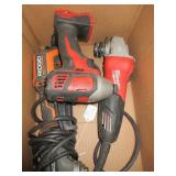 Milwaukee Grinder, Milkwaukee Impact Driver