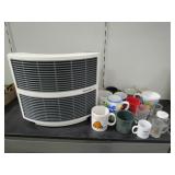 Honeywell Air Purifier, Coffee Cups