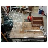 Wire Racks, Particle Board Rack