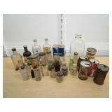 Vintage Bottles And Cans