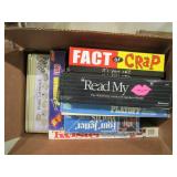 Twister, Fact Or Crap, Read My Lips, Playoff,