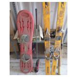 Skis, Snowboard, YarDarts Game, Golf Club
