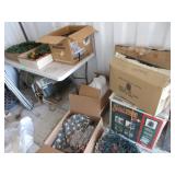 Christmas Decor, Wreath, Lights, Garland, Tree