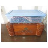 Jewelry Box With Contents, Box Of Jewelry