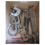 Older Hand Tools, Clamps, Wrenches, and More