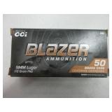 Blazer 9mm 115 GR FMJ