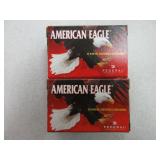 2) American Eagle .22 LR 38 GR Copper-Plated HP