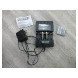 Powerex Battery Charger (MH-C9000), 6 AA Batteries