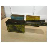 Metal Ammo Boxes, Chains