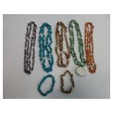 String of Stone Beads, Jewelry Box