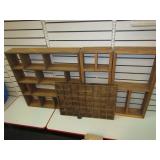 Knick Knack Wall Shelves, Miniature Display Shelf
