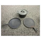 Cast Iron Dutch Oven, Griddles