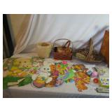 Easter Ornaments, Baskets, Boxes, More