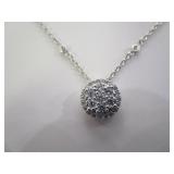 Sterling Silver / Swarovski Crystal Necklace