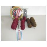 Yarn, Loom, Crochet Needles