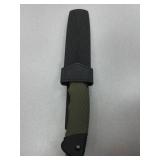 Tree Bark Field Knife, 7.25" Overall, Rubberized