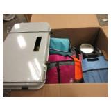 Portable Grill, Lunch Boxes, Tupperware, Cups,