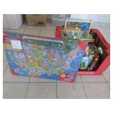 Toddler Toys and Books, Magnetic Map