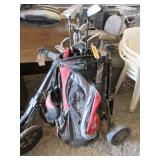Prostaff Golf Bag with Clubs, Golf Buddy Roller