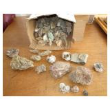 Assorted Agate, Jasper, Quartz, Rocks