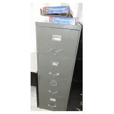 Four Drawer Filing Cabinet, Hanging Folders