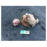 Lg. Mt Lion hide, and skull Lg. Mt Lion hide, and skull