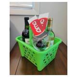 Basket with Wine, Glasses, AMC Movie Tickets