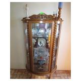 Clawfoot Curio Cabinet*