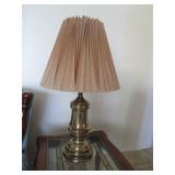 2) Matching Lamps with Metal Bases